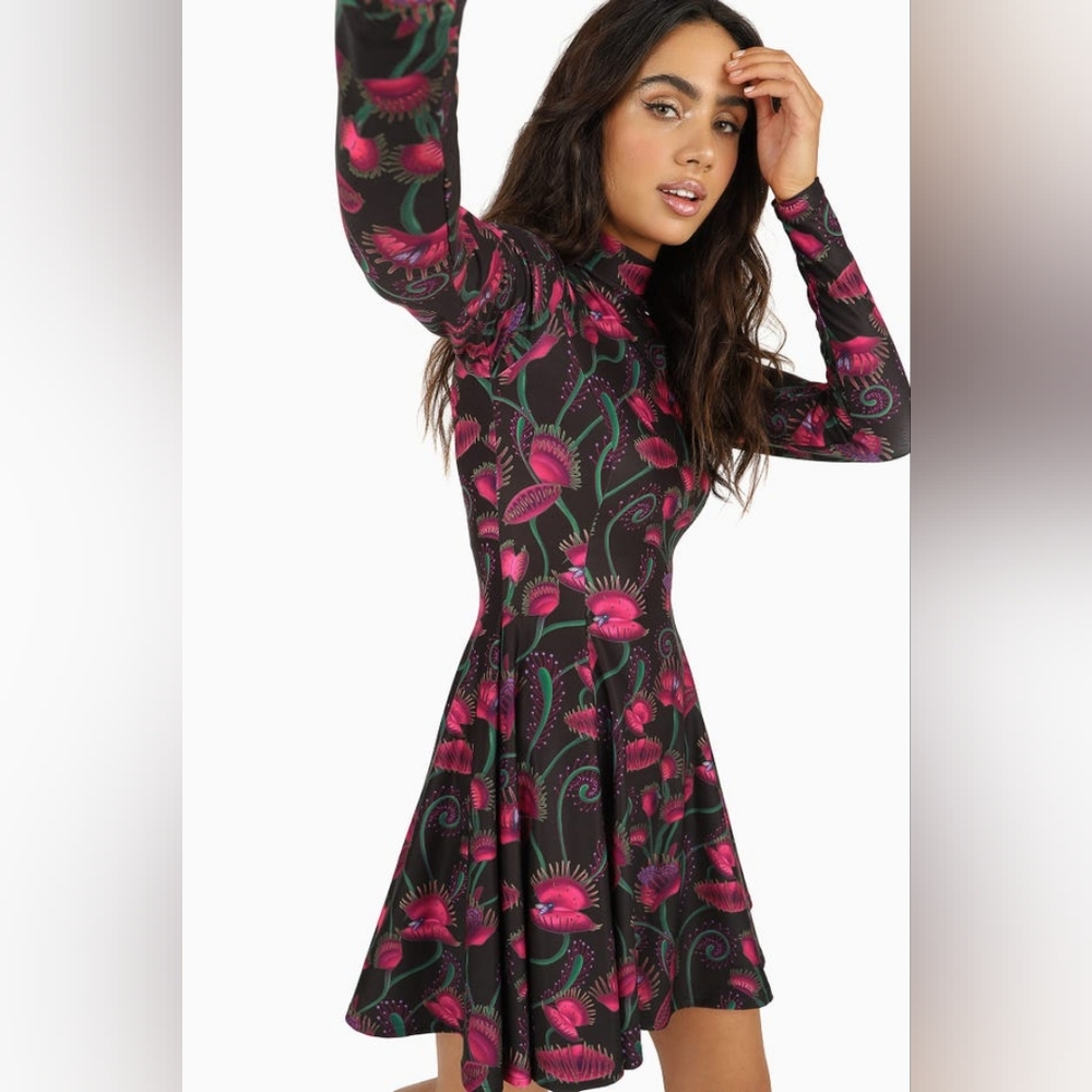 ISO I eat flies long sleeve skater dress